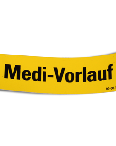 Aufkleber D: Medi - Vorlauf
